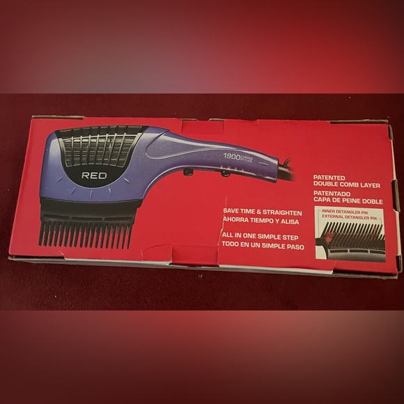 RED by KISS 1900 Ceramic Hair Styler Professional Quick Blow Dry - Picture 2 of 3